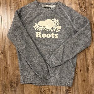Roots Salt and Pepper Crew Sweatshirt (Size Small)